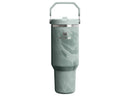 40 oz Stainless Steel Ice Flow Flip Straw Tumbler - Agate Calacatta