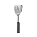 Stainless Steel Turner - Soft-Grip Handle