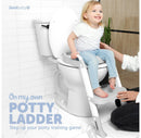 Potty Ladder with User-Friendly Design - Gray