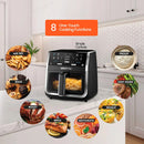 Digital Window Air Fryer - Black