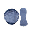 Stroller Hood and Seat Liner - Navy Blue