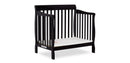 Convertible 4-in-1 Mini Crib - Black