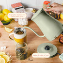 Electric Gooseneck Kettle - Sage Green