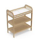 Changing Table with Water-Resistant Changing Pad - Driftwood