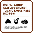 Mother Earth Seasons Choice Vegetables 4-5-6 Fertilizer 4.4 lb