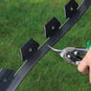EasyFlex 20 ft. L X 1.5 in. H Plastic Black Landscape Edging Kit