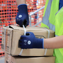 General Electric Unisex Dipped Gloves Black/Blue M 1 pair