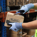 General Electric Unisex Dipped Gloves Black/Blue L 1 pair
