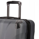 Hardside Large Checked Suitcase - Dark Gray