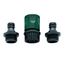 Orbit 3/4 in. Plastic Threaded 2 Male/1 Female Quick Connector Hose Set, Pack of 12