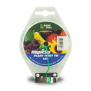 Luster Leaf Rapiclip 0.02 in. W Green Plastic Plant Tie, Pack of 12