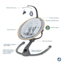 Cassia Baby Swing - Classic Gray