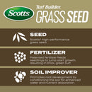 Scotts Turf Builder Tall Fescue Grass Sun or Shade Fertilizer/Seed/Soil Improver 16 lb