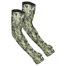 Farmers Defense L/XL Polyester/Spandex Brush Camo Green Protection Sleeves, Pack of 3