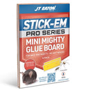 JT Eaton Stick-Em Pro Series Mini Glue Board Trap For Insects and Mice 4 pk, Pack of 24