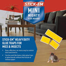 JT Eaton Stick-Em Pro Series Mini Glue Board Trap For Insects and Mice 4 pk, Pack of 24