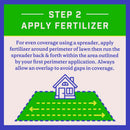 Pennington Full Season Slow-Release Nitrogen Lawn Fertilizer For All Grasses 12000 sq ft