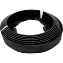 Master Mark 25 ft. L X 3.2 in. H Plastic Black Coiled Edging, Pack of 6