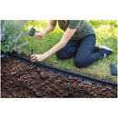 Master Mark 25 ft. L X 3.2 in. H Plastic Black Coiled Edging, Pack of 6