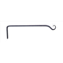 Living Accents Black Wrought Iron 15 in. H Forged Straight Plant Hook 1 pk