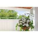 Living Accents Black Steel 9 in. H Straight with Loop Plant Hook 1 pk