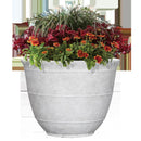 L&G 12 in. H X 16 in. W X 16 in. D X 16 in. D Polyresin Brighton Planter White