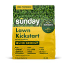Sunday Lawn Kickstart All-Purpose Lawn Fertilizer For All Grasses 4000 sq ft, Pack of 2
