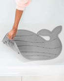 Non-Slip Baby Bath Mat - Moby Design in Grey
