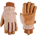 Wells Lamont HydraHyde Women's Indoor/Outdoor Canvas Work Gloves Brown M 1 pair