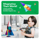 120-Piece Travel Size Magnetic Tile Building Set