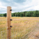 Ironridge 0.0453 in. H X 2640 ft. L Galvanized Steel Electric Fencing Silver