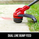 SKIL PWR CORE 40 LT1400C-11 14 in. 40 V Battery String Trimmer Kit (Battery & Charger)