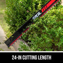 SKIL PWR CORE 40 HT2400C-11 24 in. 40 V Battery Hedge Trimmer Kit (Battery & Charger)