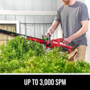SKIL PWR CORE 40 HT2400C-11 24 in. 40 V Battery Hedge Trimmer Kit (Battery & Charger)