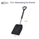 Suncast 11.5 in. W X 38 in. L Poly Telescoping Snow Shovel, Pack of 6