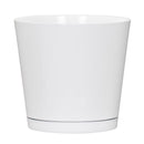 L&G 5.7 in. H X 6 in. W X 6 in. D X 6 in. D Resin Planter White