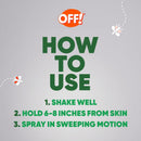 OFF! Deep Woods Insect Repellent For Mosquitoes/Other Flying Insects 12 oz, Pack of 6