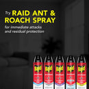 Raid Outdoor Fresh Ant and Roach Killer Aerosol 17.5 oz, Pack of 5