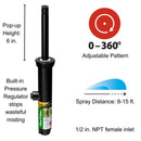 Rain Bird 6 in. H Adjustable Pop-Up Spray Head