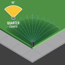 Orbit 2 in. H Quarter-Circle Sprinkler Spray Head