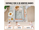 Baby Travel Crib and Play Yard - Gray