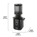 Cold Press Batch Juicer - Black