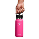32oz Wide Mouth Flex Straw Water Bottle - Zinnia