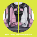 Hybrid SI 3-in-1 Combination Booster Car Seat - Desert Rose