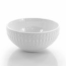 16pc Porcelain Cara Round Dinnerware Set- White