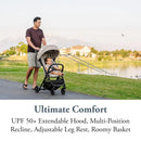 Quid Stroller Ultra Compact Lightweight Travel Stroller - Alpaca Beige