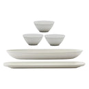Pandex 5-piece Beaded Melamine Serveware Set