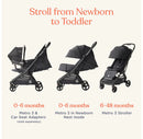 Metro3 All-in-One Compact Stroller - Natural Beige