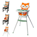 4-in-1 Convertible High Chair - Fox