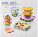 Glass Food Storage Containers - 18pc Mixed Set